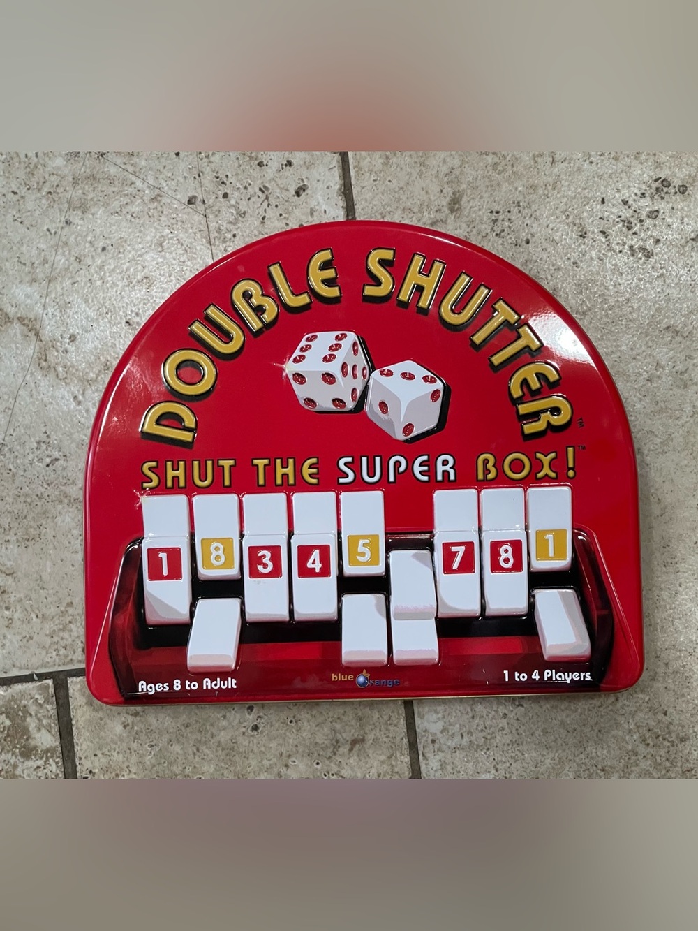 Double Shutter Shut The Super Box Game Ages 8 to Adult 1-4 Players